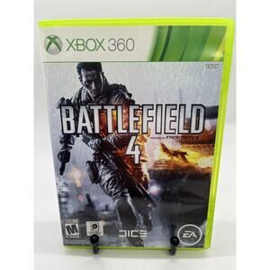 Battlefield 4 Game Microsoft Xbox 360 2013 2 Disc - Tested